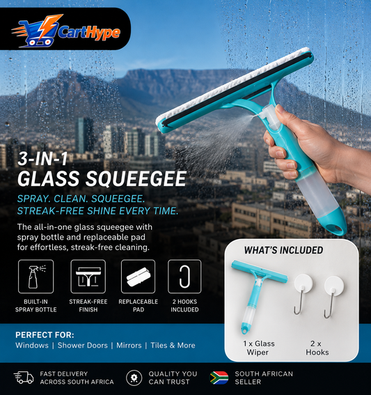 CartHype™ - 3in1 Squeegee (Random Colour)